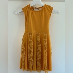 Girls Ochre Dance Dress